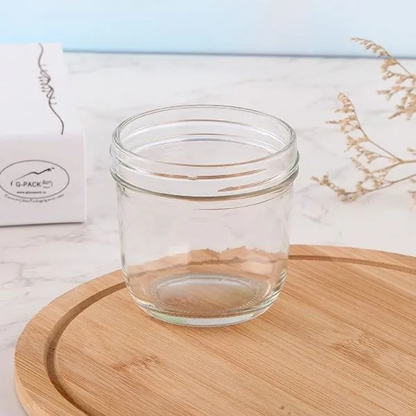 Glass Jar Mason Jar For Honey Packing With Lid