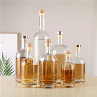 Poteli alcohol gwag o 50ml i 3L